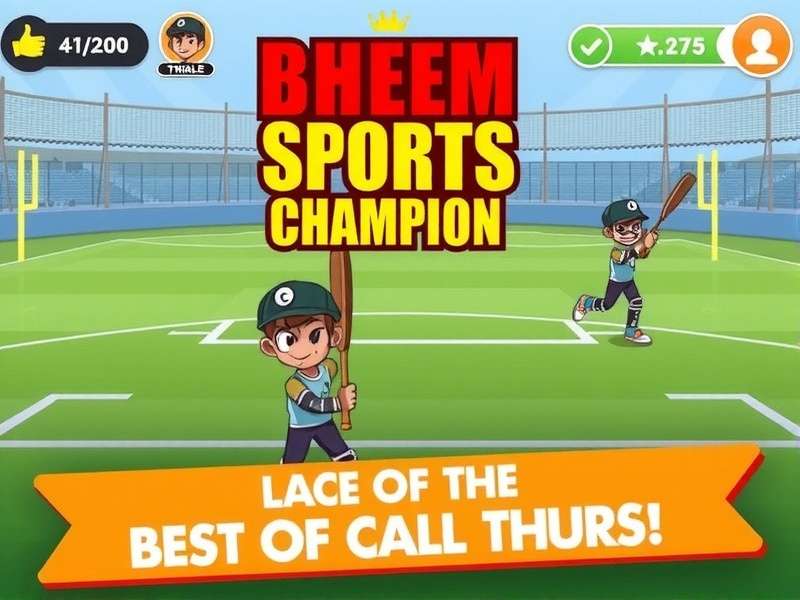 Bheem Sports Champion Main Gameplay Bheem Sports Champion Game Screenshot
